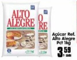 Higa's Supermercado Acucar Ref. Alto Alegre Pct 1kg oferta