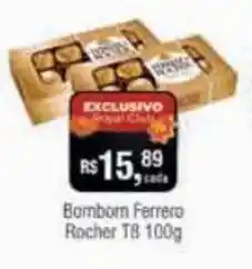 Bombom Ferrero Rocher T8 100g