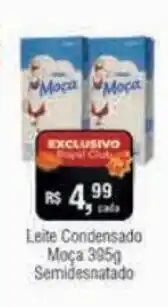 Royal Supermercados Leite Condensado Moca 395g Semidesnatado oferta