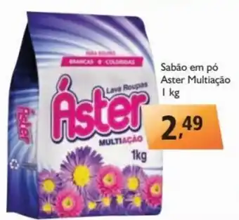Supermercados ABC Sabao em po Aster multiacao 1kg oferta