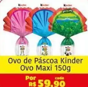 Ovo de Pascoa kinder Ovo Maxi 150g