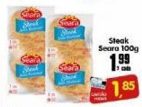 Higa's Supermercado Steak Seara 100g oferta