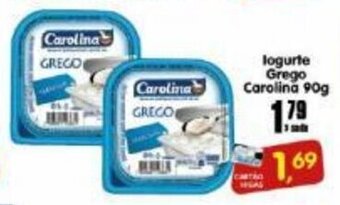 Higa's Supermercado Iogurte Grego Carolina 90g oferta