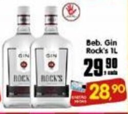 Higa's Supermercado Beb. Gin Rock's 1L oferta