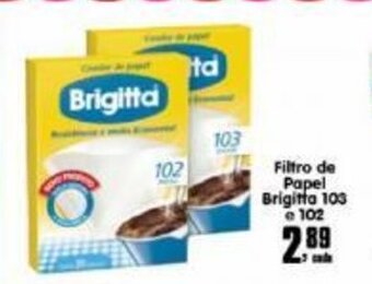 Higa's Supermercado Filtro de Papel Brigitta 103 e 102 oferta