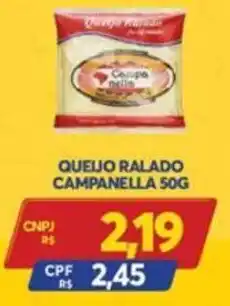 Queijo Ralado Campanella 50g