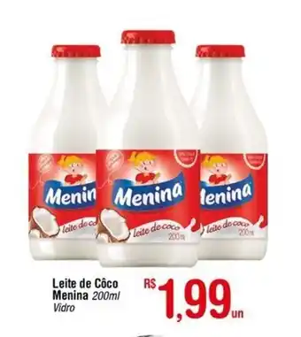 Fort Atacadista Leite de Coco Menina 200ml oferta