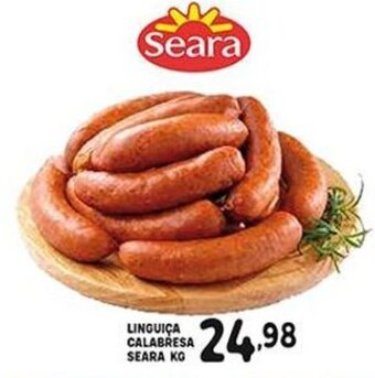 Bom Dia Linguica Calabresa Seara 1kg oferta