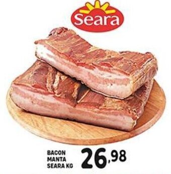 Bom Dia Bacon Manta Seara 1kg oferta
