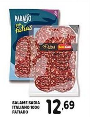 Bom Dia Salame Sadia Italiano 100g fatiado oferta