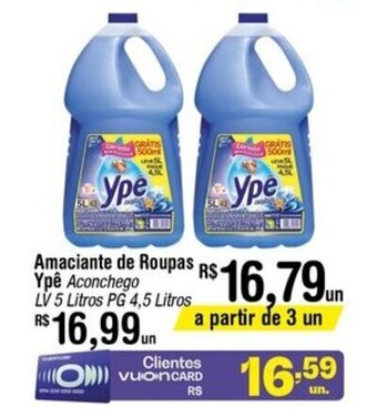 Fort Atacadista Amaciante de roupas Ype oferta