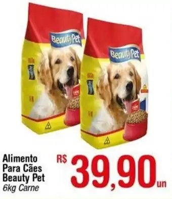 Fort Atacadista Alimento para Caes Beauty Pet 6kg oferta