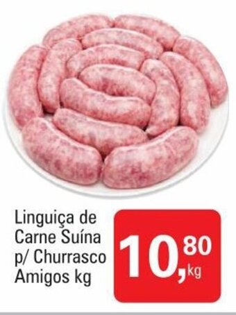 Mineirão Atacarejo Linguica de Carne Suina p/ Churrasco Amigos 1kg oferta