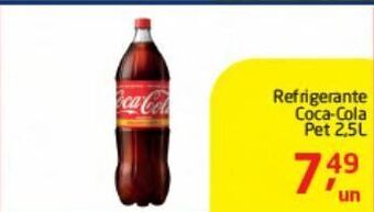 Tenda Atacado Refrigerante coca-cola pet 2,5l oferta