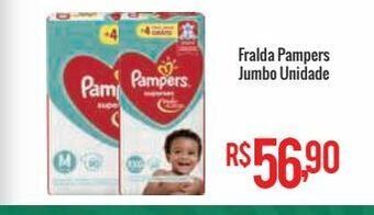 Mart Minas Fralda pampers jumbo unidade oferta