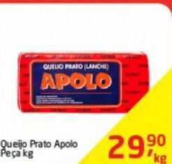 Tenda Atacado Queijo prato apolo peça kg oferta