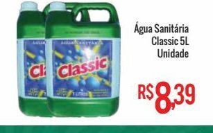 Mart Minas Água sanitária classic 5l unidade oferta