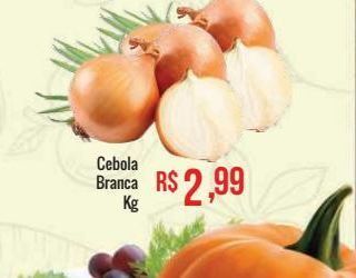 Mart Minas Cebola branca kg oferta