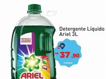 Detergente líquido ariel 3l