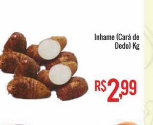 Mart Minas Inhame (cará de dedo) kg oferta