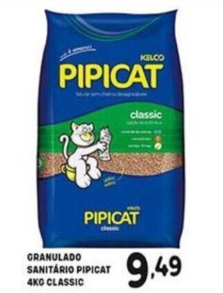 Granulado Sanitario Pipicat 4kg Classic