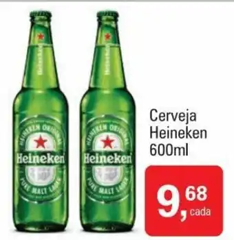 Mineirão Atacarejo Cerveja Heineken 600ml oferta