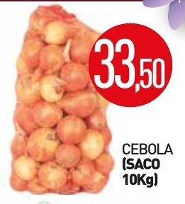 Calvo Atacadista Cebola saco 10kg oferta