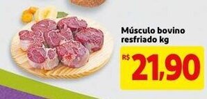 Mercado Extra Musculo bovino resfriado 1kg oferta