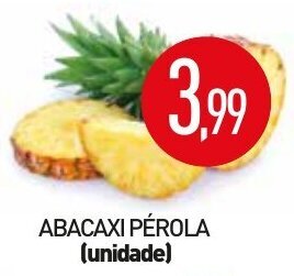 Calvo Atacadista Abacaxi Perola unidade oferta