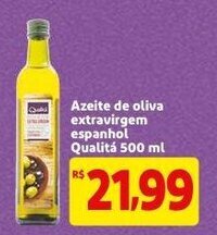 Mercado Extra Azeite de oliva extravirgem espanhol Qualita 500ml oferta