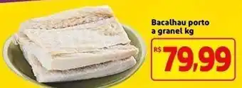 Mercado Extra Bacalhau Porto a granel 1kg oferta