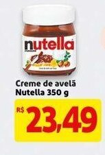 Mercado Extra Creme de Avela Nutella 350g oferta