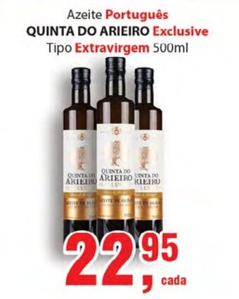 Supermercados Mundial Azeite Portugues Quinta Do Arieiro Exclusive tipo Extravirgem 500ml oferta