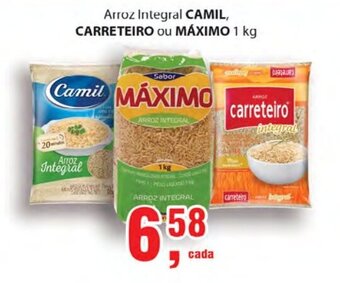 Supermercados Mundial Camil, Carreteiro ou Maximo 1kg oferta