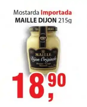 Supermercados Mundial Mostarda Importada Maille Dijon 215g oferta