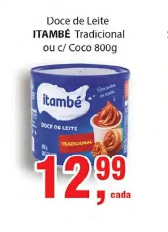 Supermercados Mundial Doce de Leite Itambe 800g oferta