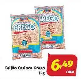 Supermercados Cidade Canção Feijão Carioca Grego 1kg oferta