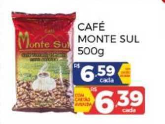 Supermercados Avenida Café Monte Sul 500g oferta