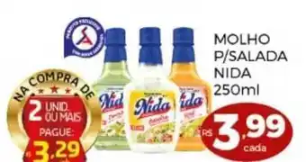 Molho P Salada Nida 250ml