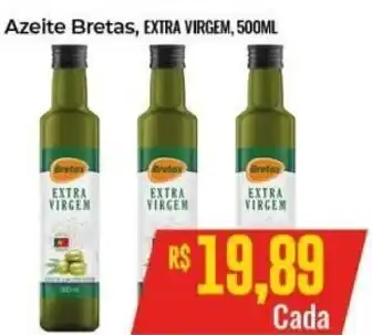 Supermercados Bretas Azeite Bretas, Extra Virgem 500ml oferta