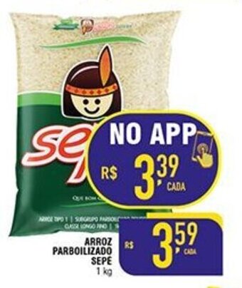Mercantil Rodrigues Arroz Parbolizado Sepe 1kg oferta