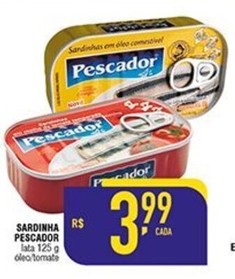 Sardinha Pescador 125g