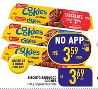 Mercantil Rodrigues Biscoito Bauducco Cookies 100g oferta