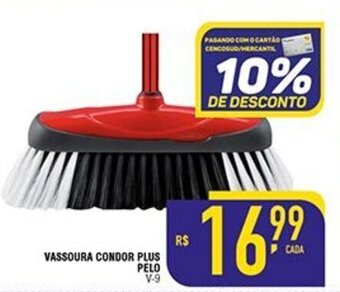 Mercantil Rodrigues Vassoura Condor Plus Pelo oferta