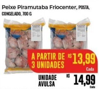 Peixe Piramutaba Friocenter 700g