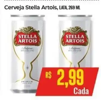 Supermercados Bretas Cerveja Stella Artois 269ml oferta