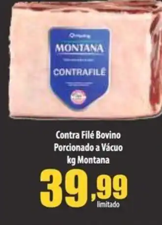 Superbom Supermercados Contra File Bovino Porcionado a Vacuo 1kg Montana oferta