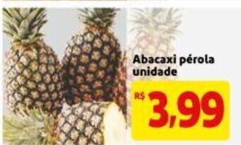 Mercado Extra Abacaxi Perola Unidade oferta