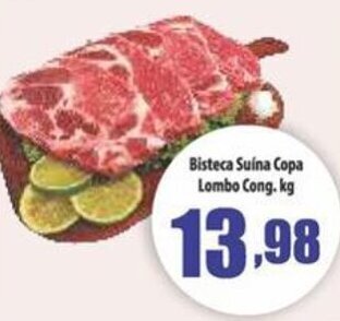 Bisteca suina Copa lombo cong. 1kg