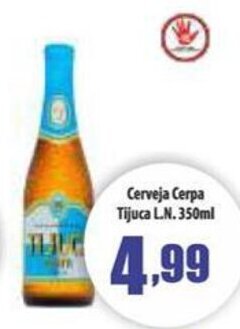 Cerveja Cerpa Tijuca L.N 350ml